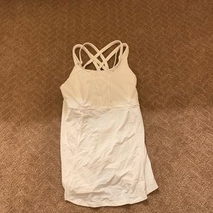 White Lululemon Tank Top